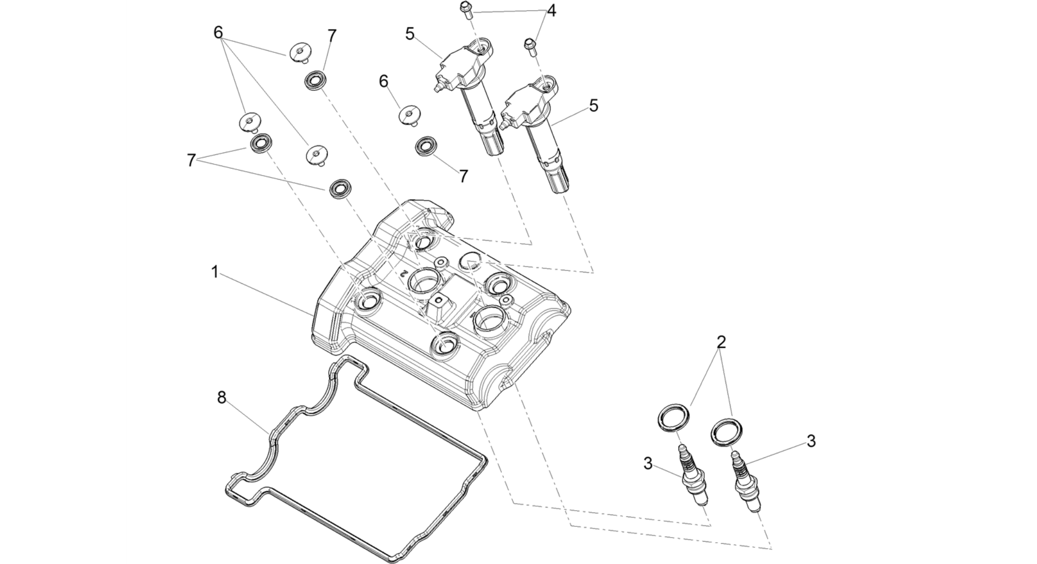 Cylinder head cover