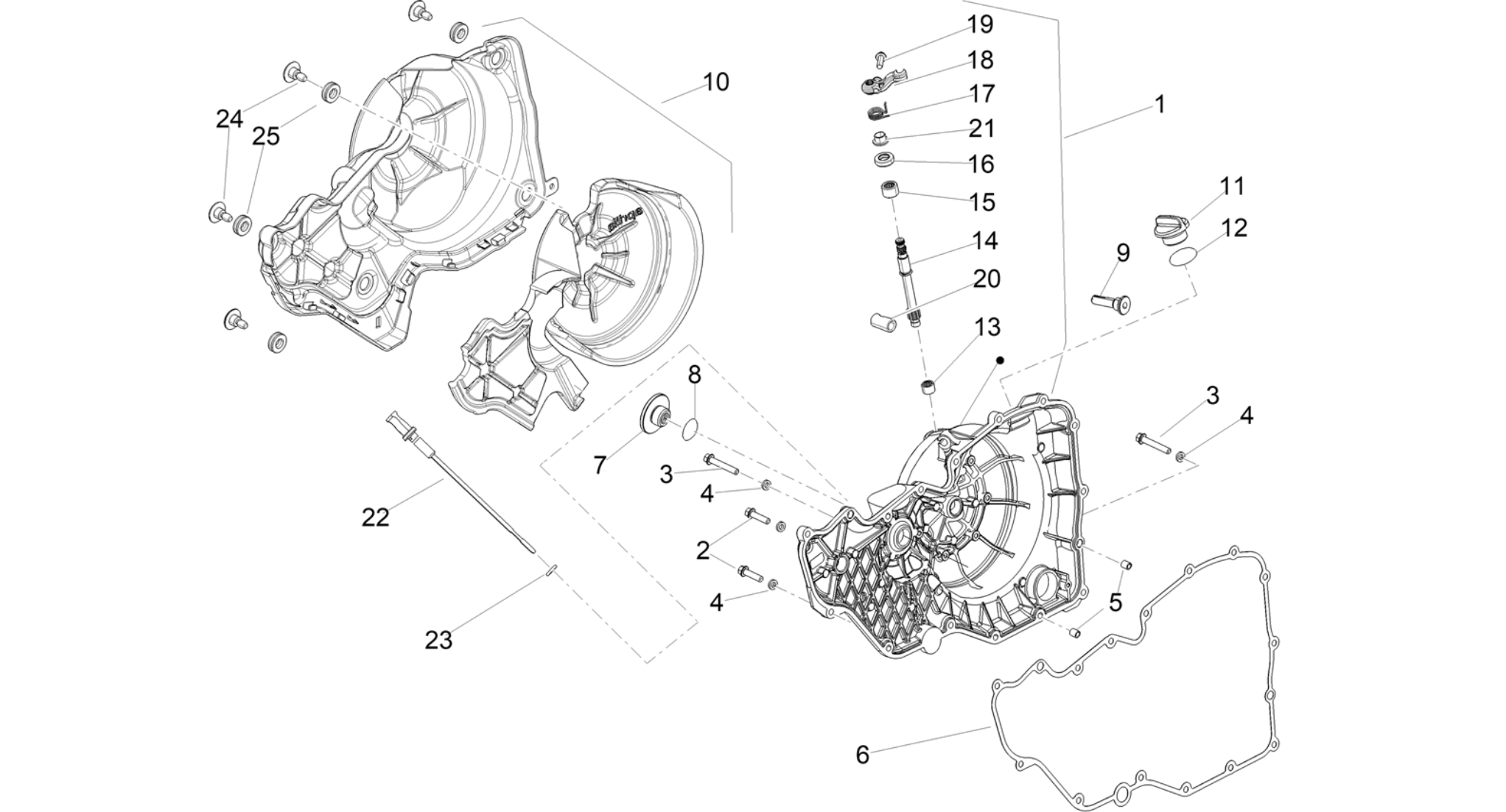 Clutch cover