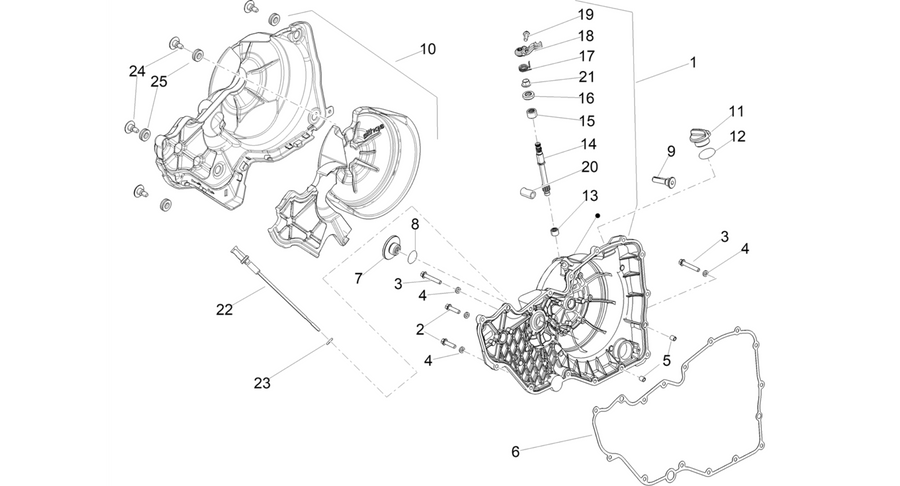 Clutch cover