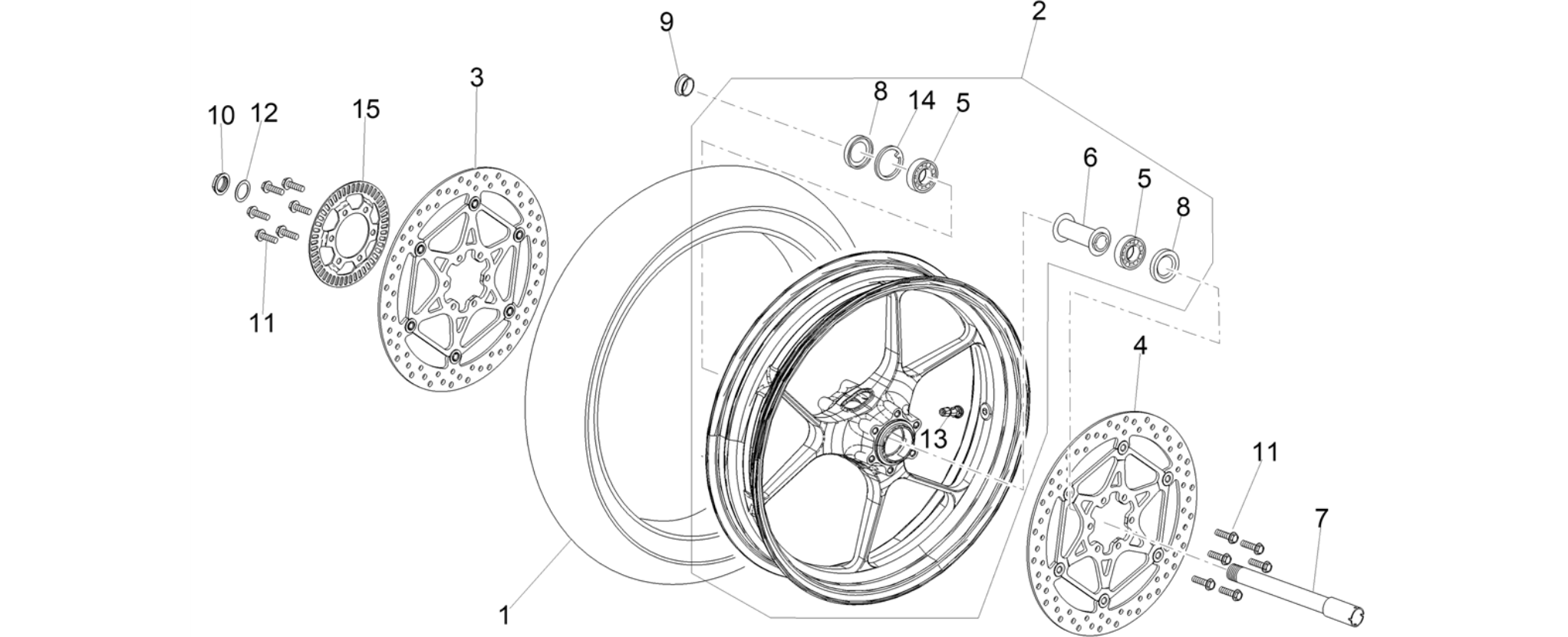 Front wheel