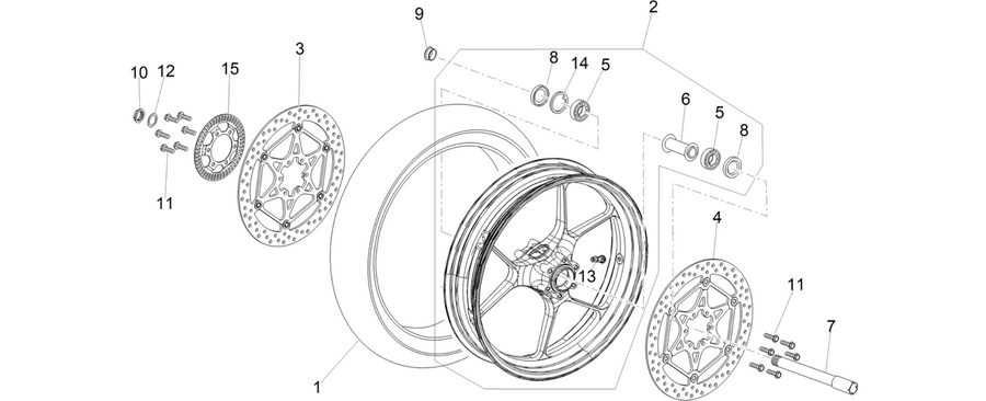 Front wheel