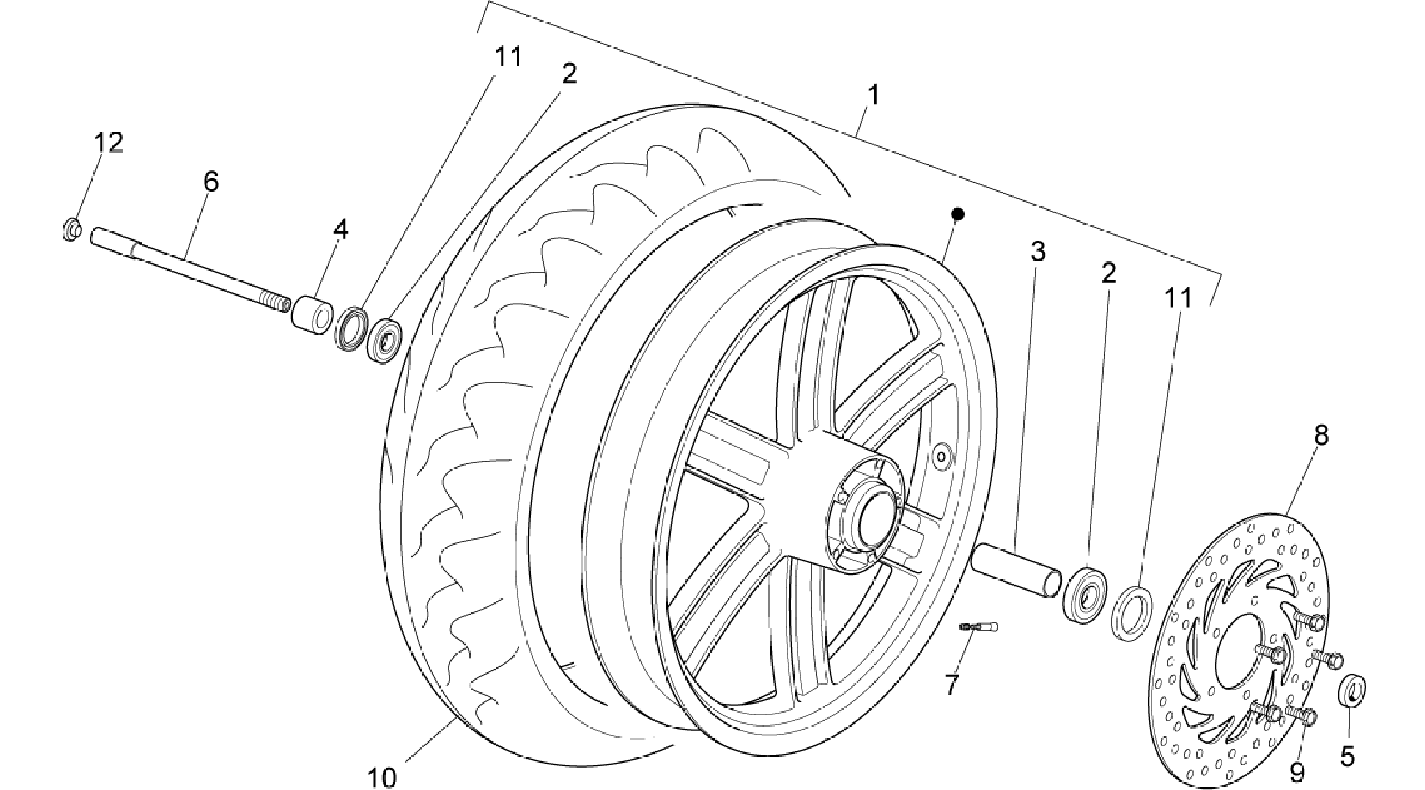 Front wheel