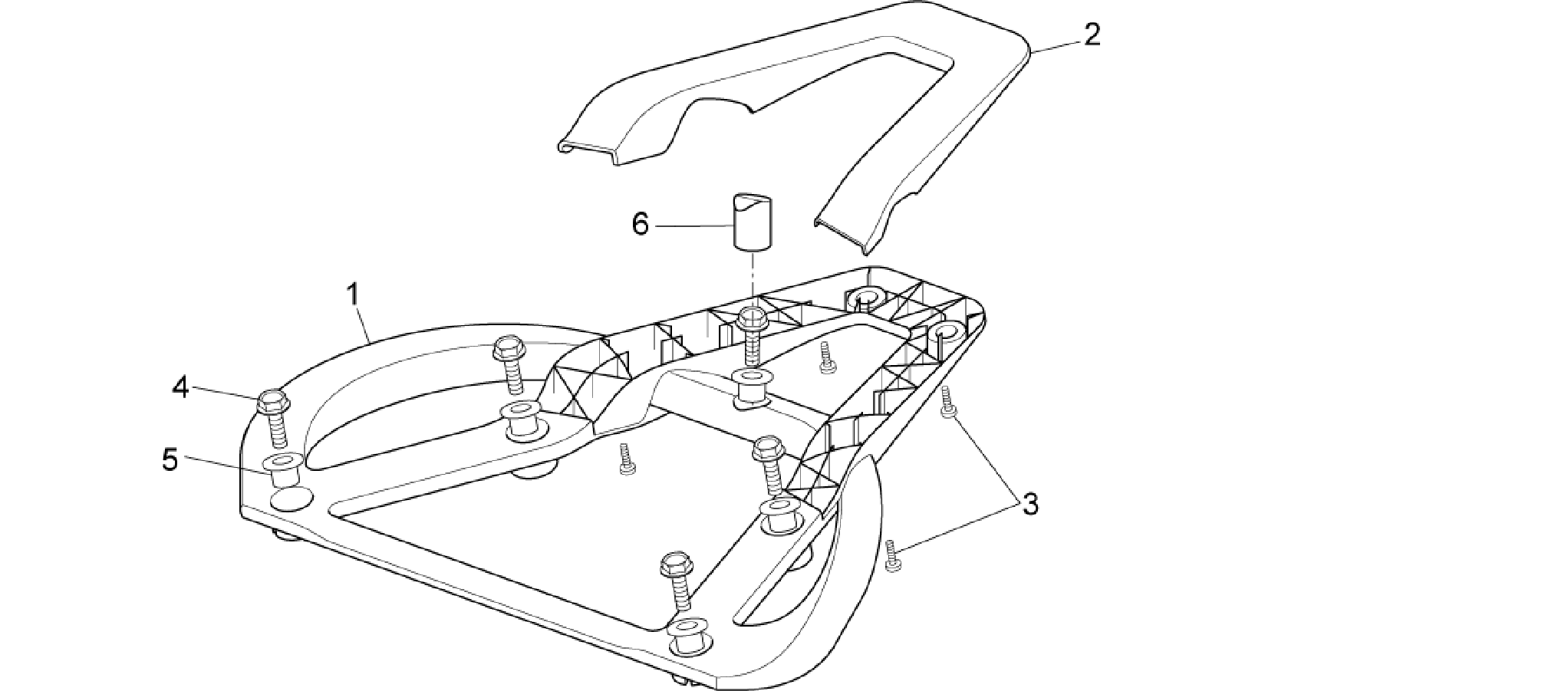 Top box support