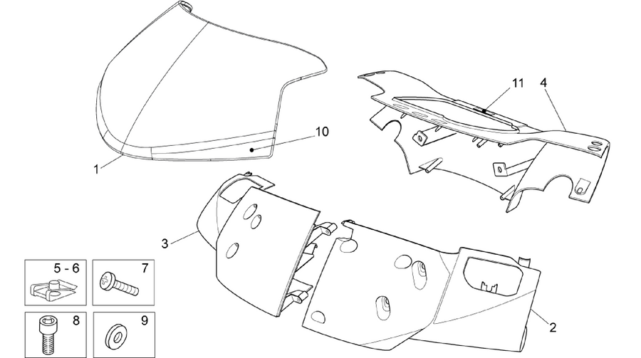 Front body - Front fairing