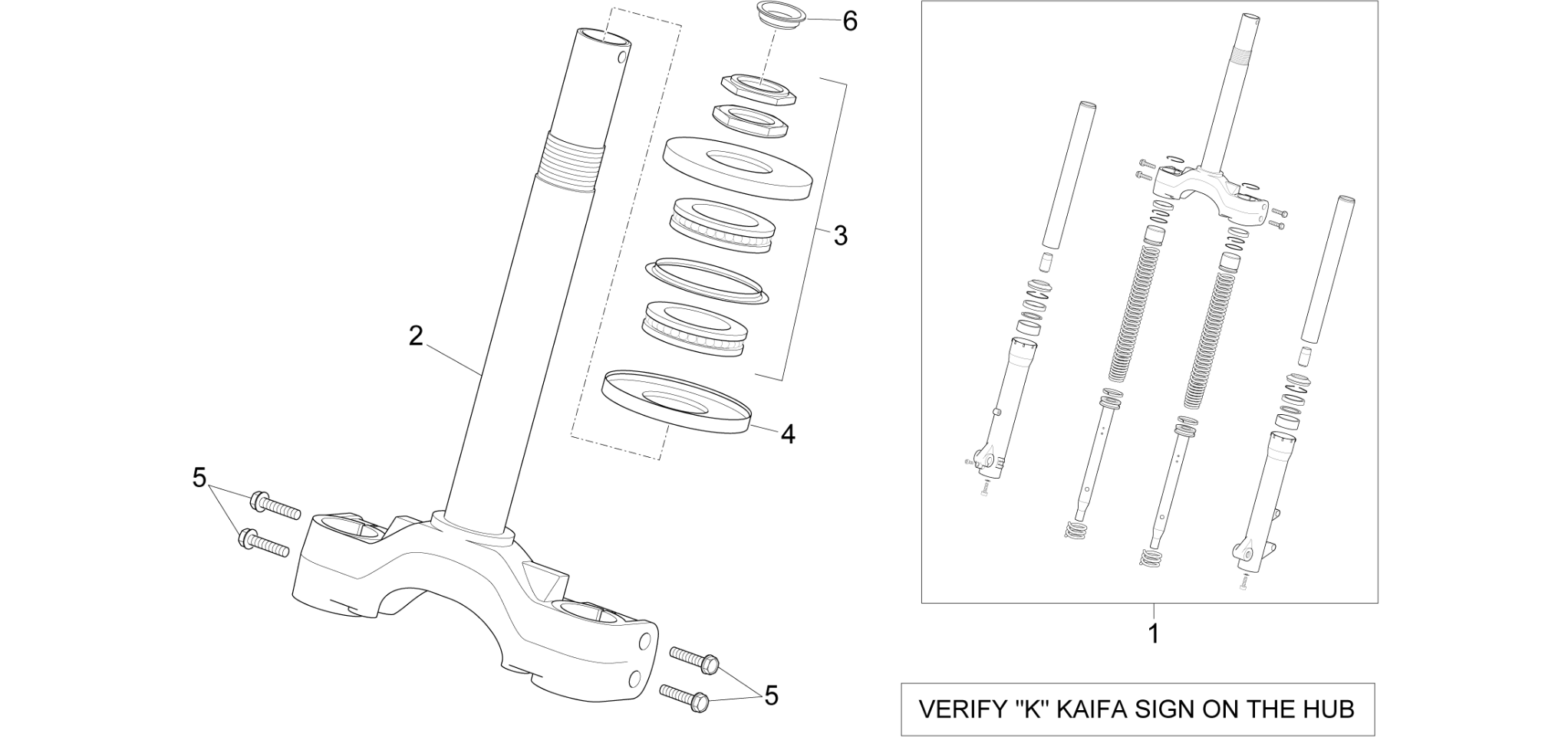 Front fork I
