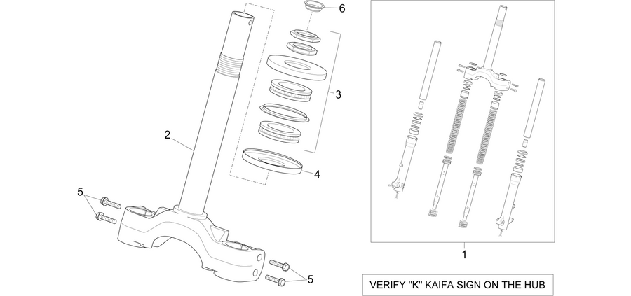 Front fork I