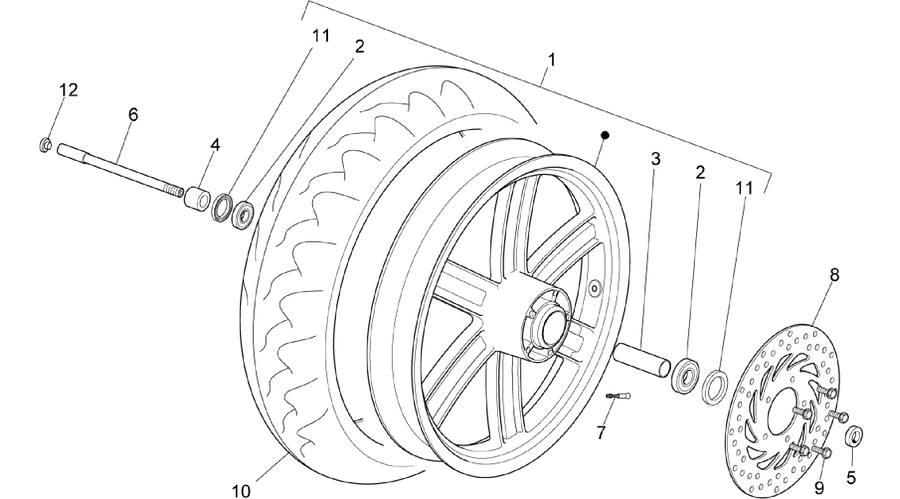Front wheel