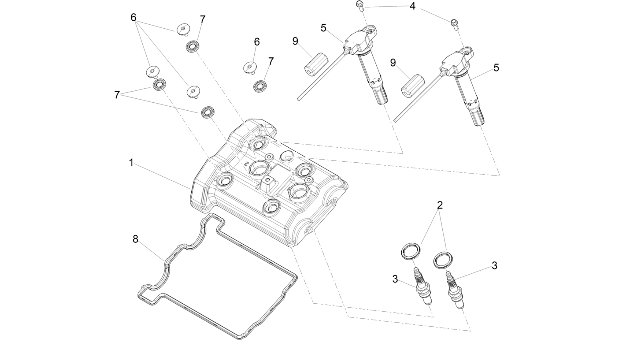 Cylinder head cover