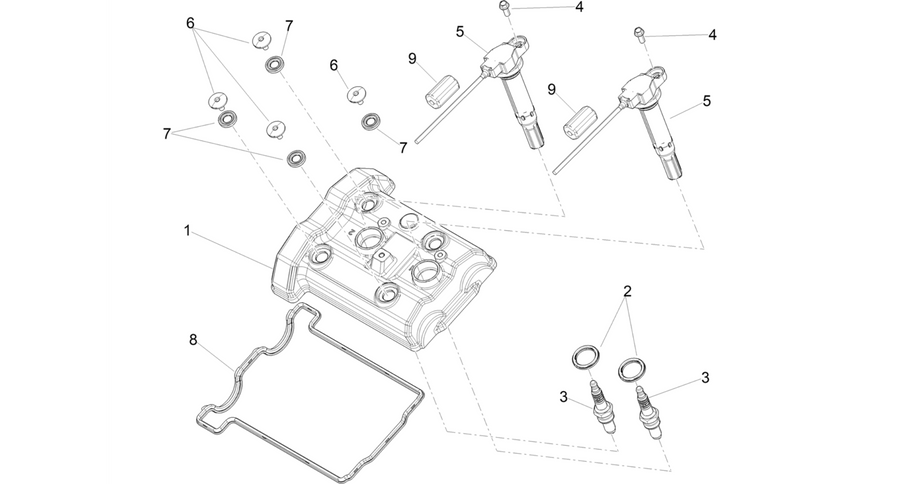 Cylinder head cover