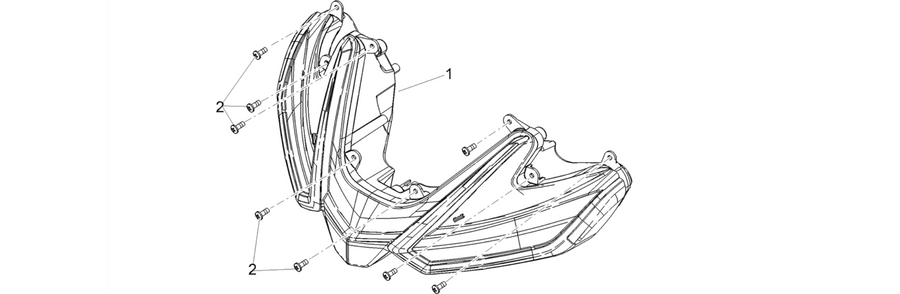 Front headlamps