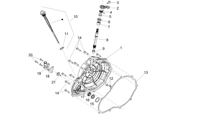 Clutch cover