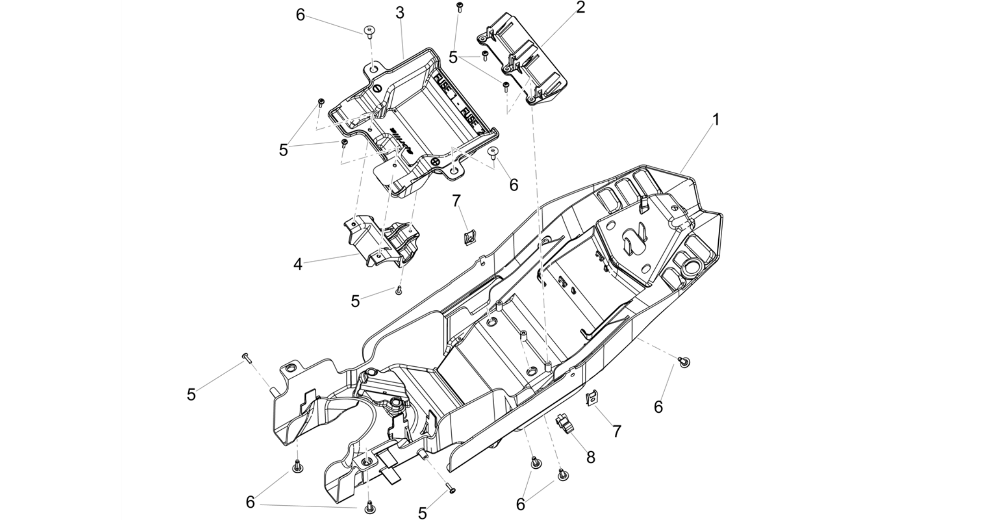Saddle compartment