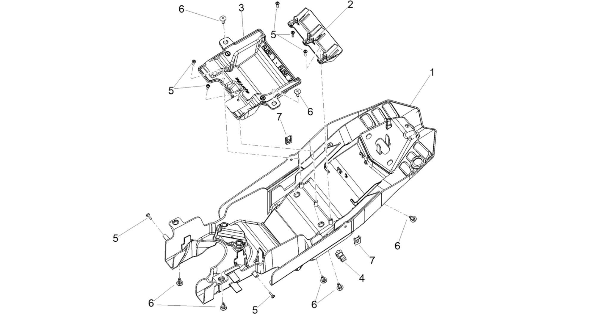 Saddle compartment