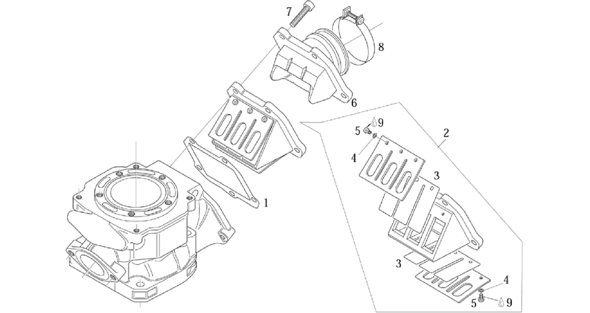 Carburettor flange