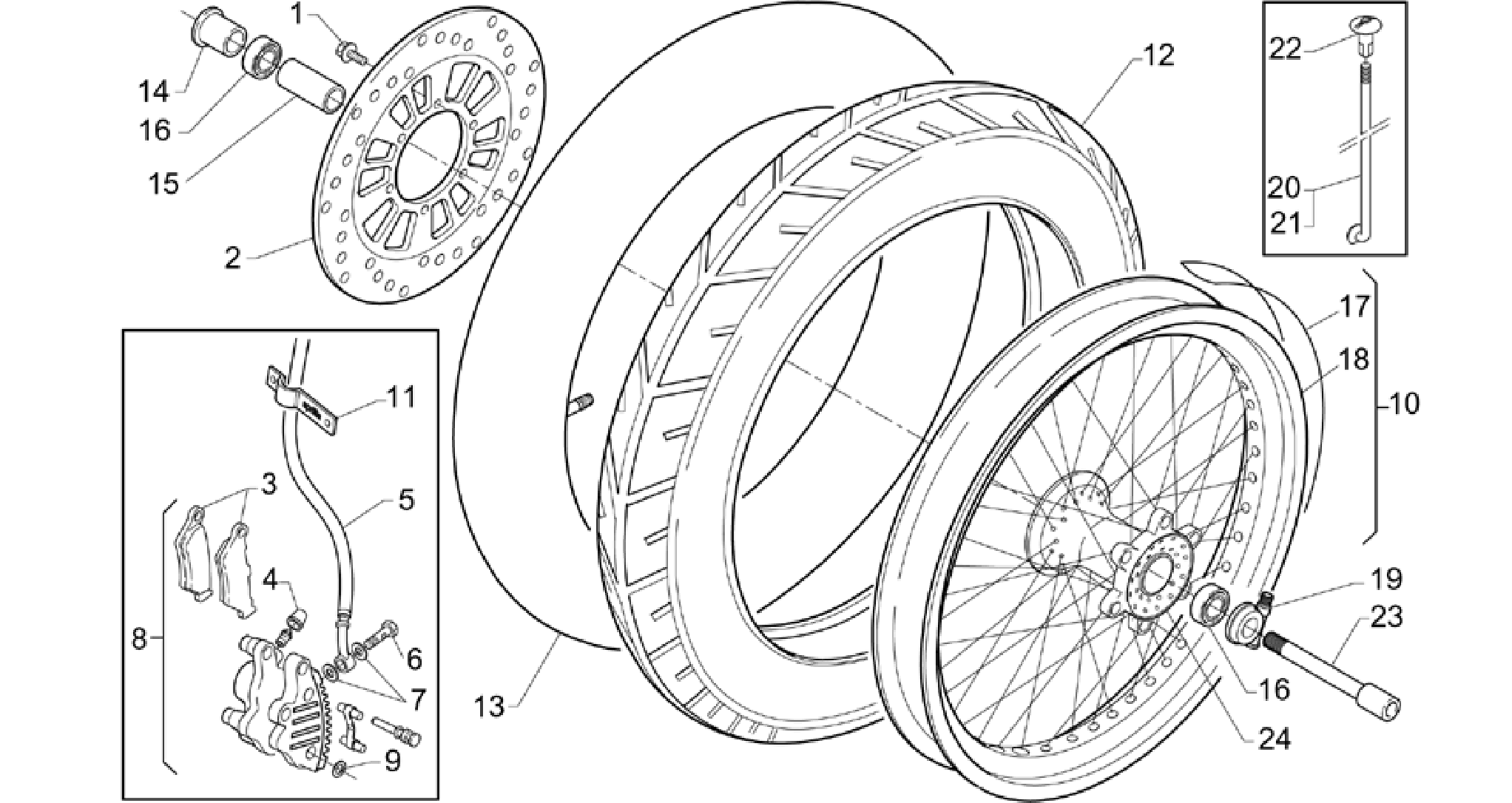 Front wheel
