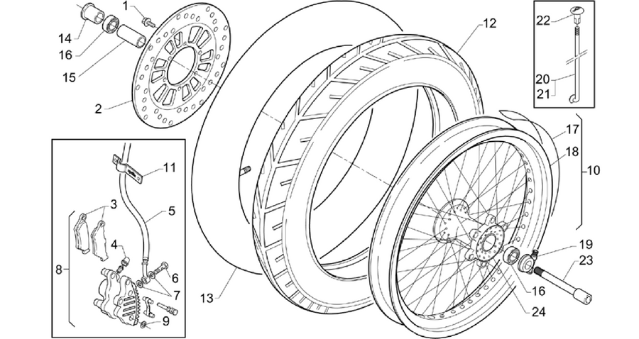 Front wheel