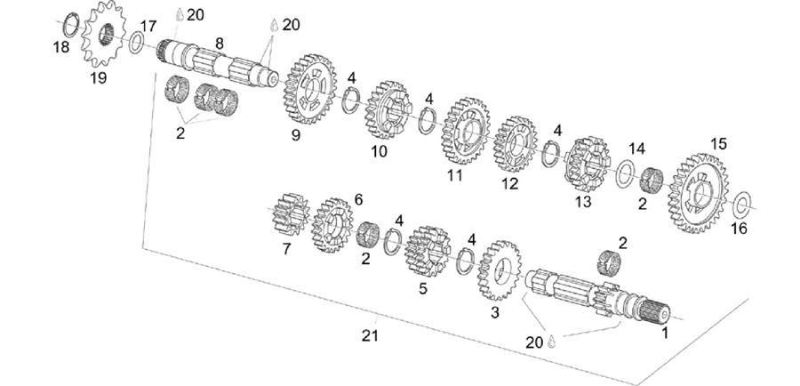 Transmission 6 speed
