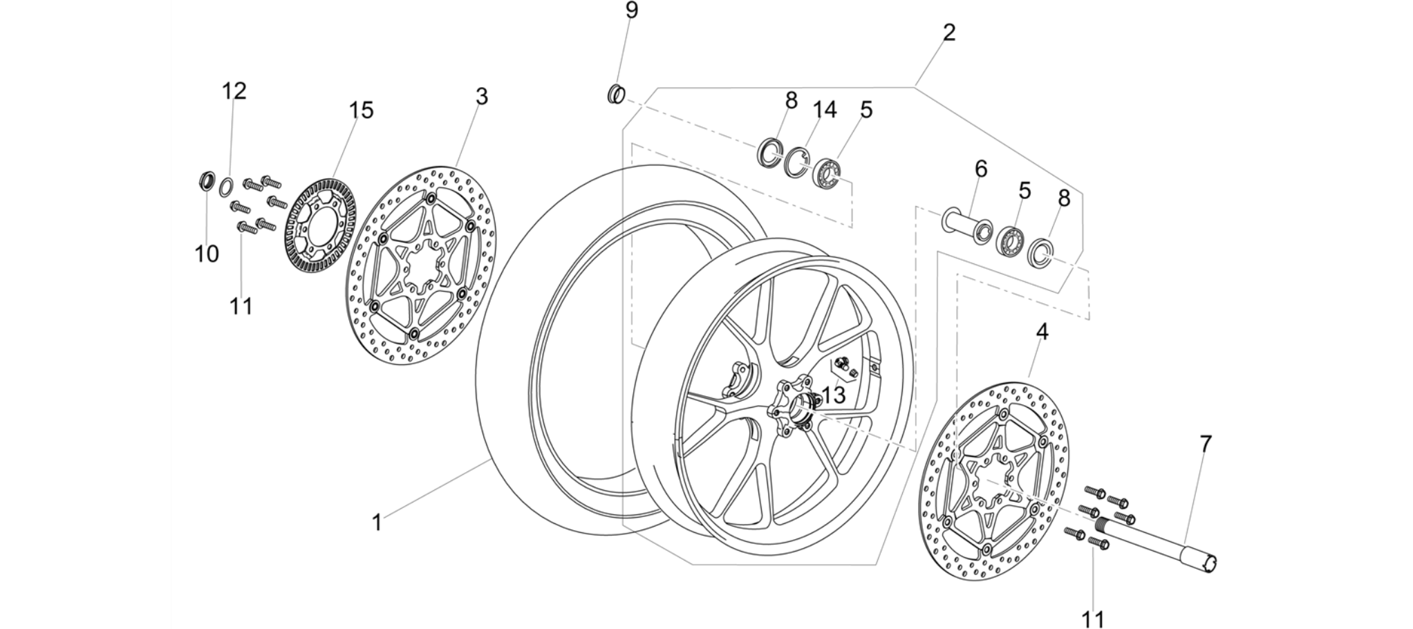Front wheel