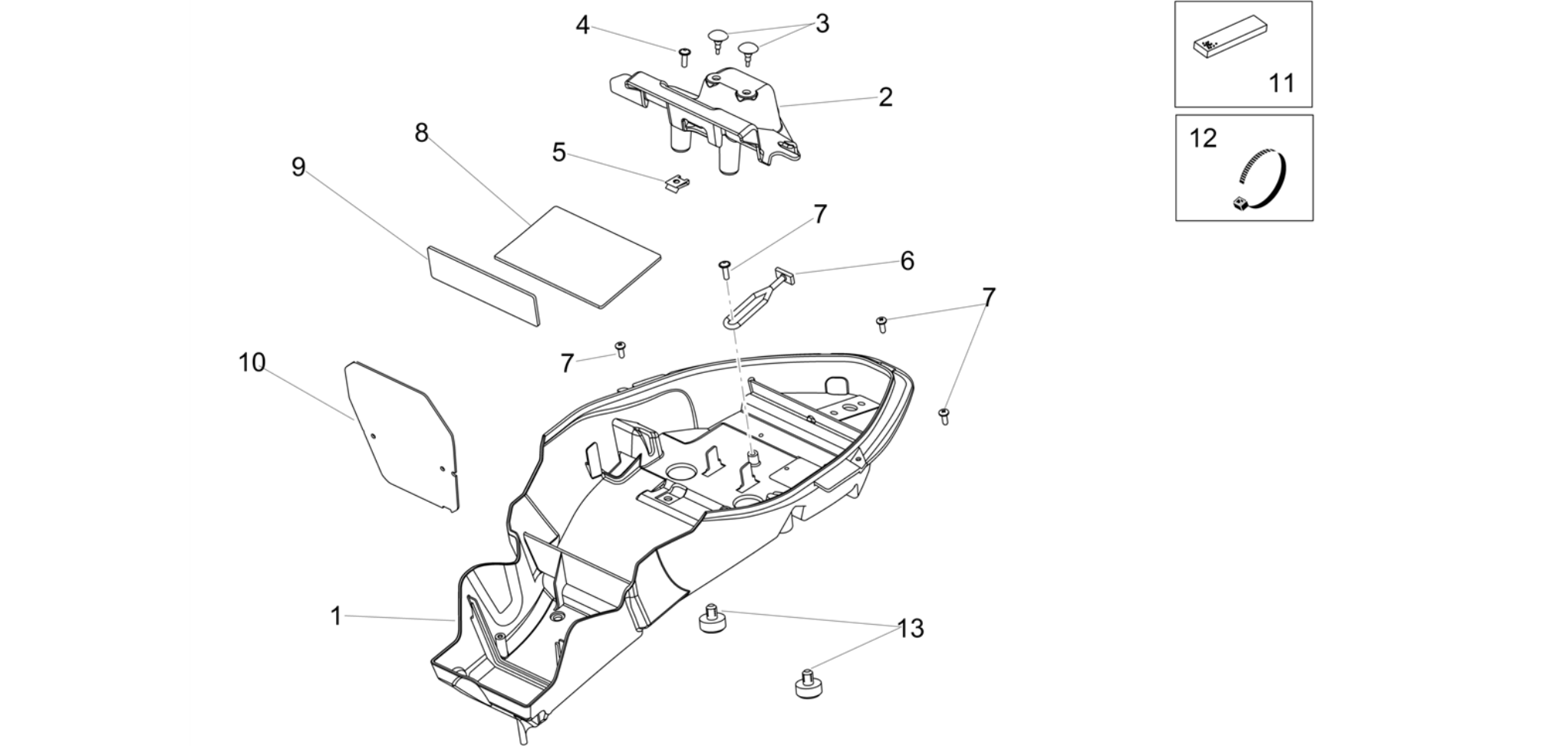 Saddle compartment