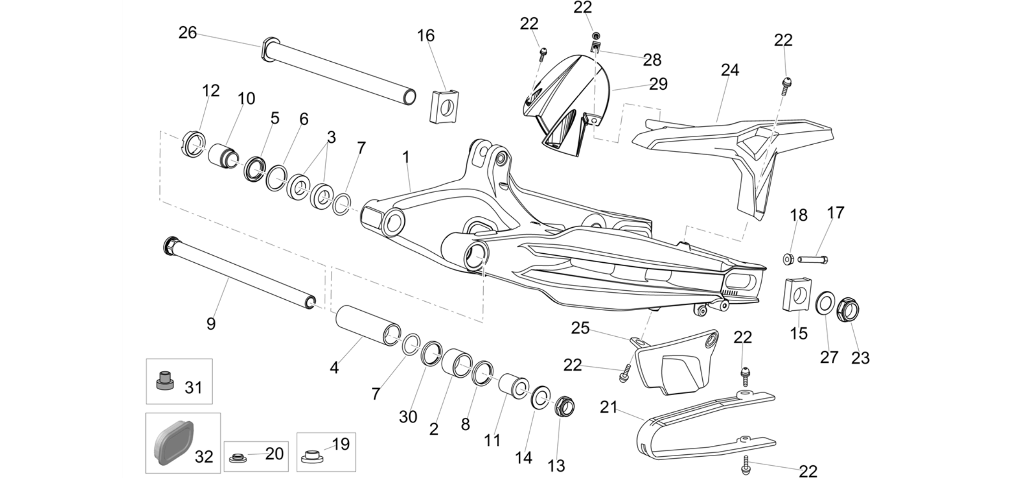 Swing arm