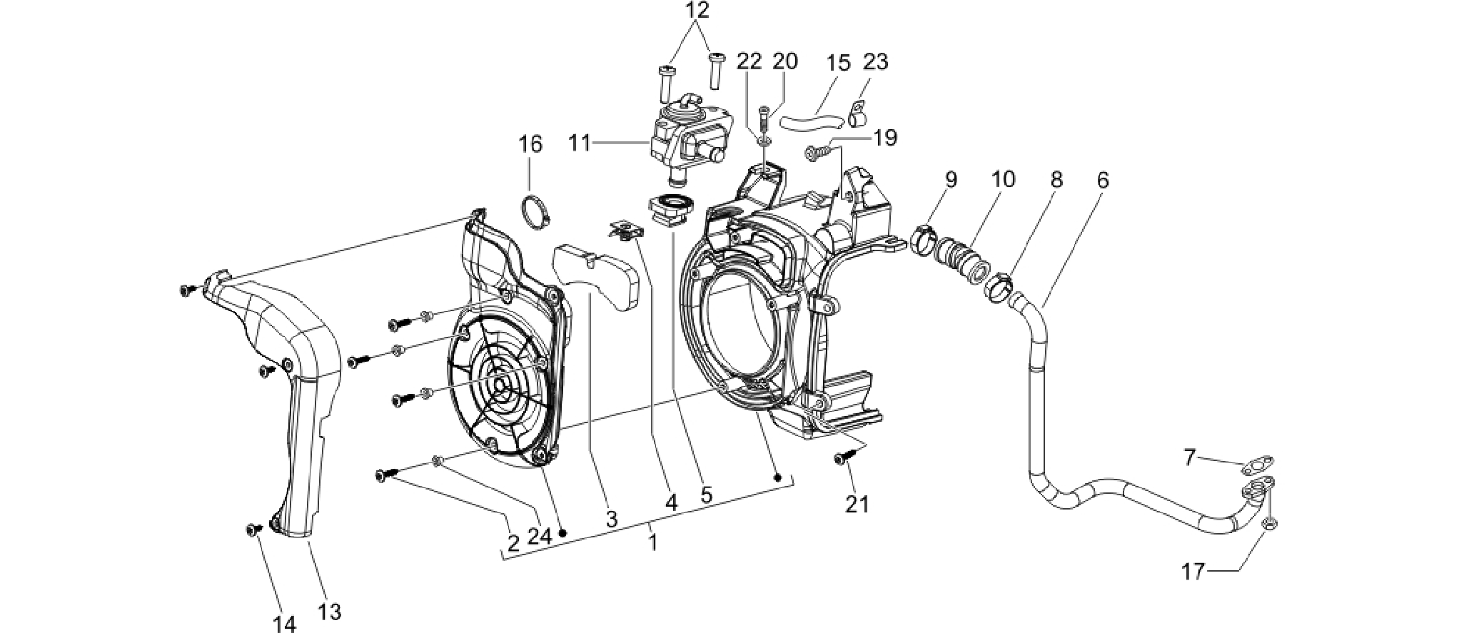 Secondary air box