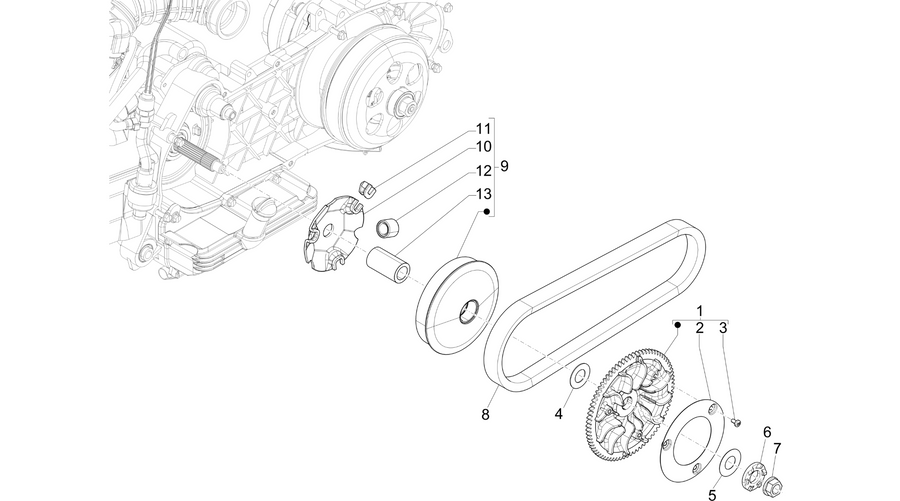 Driving pulley