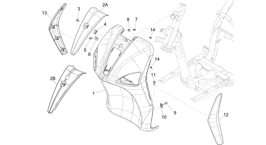 Front shield