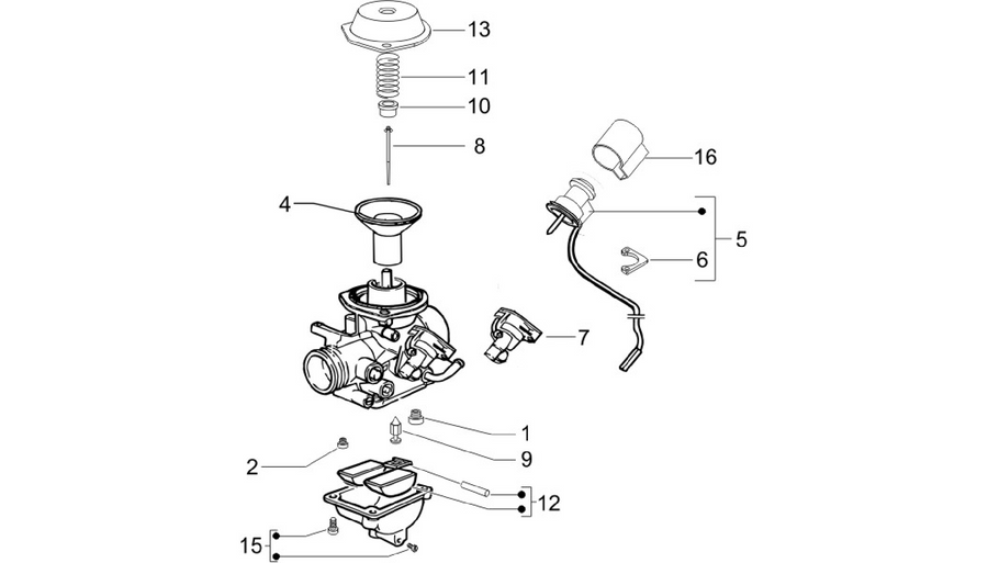 Carburetor's components