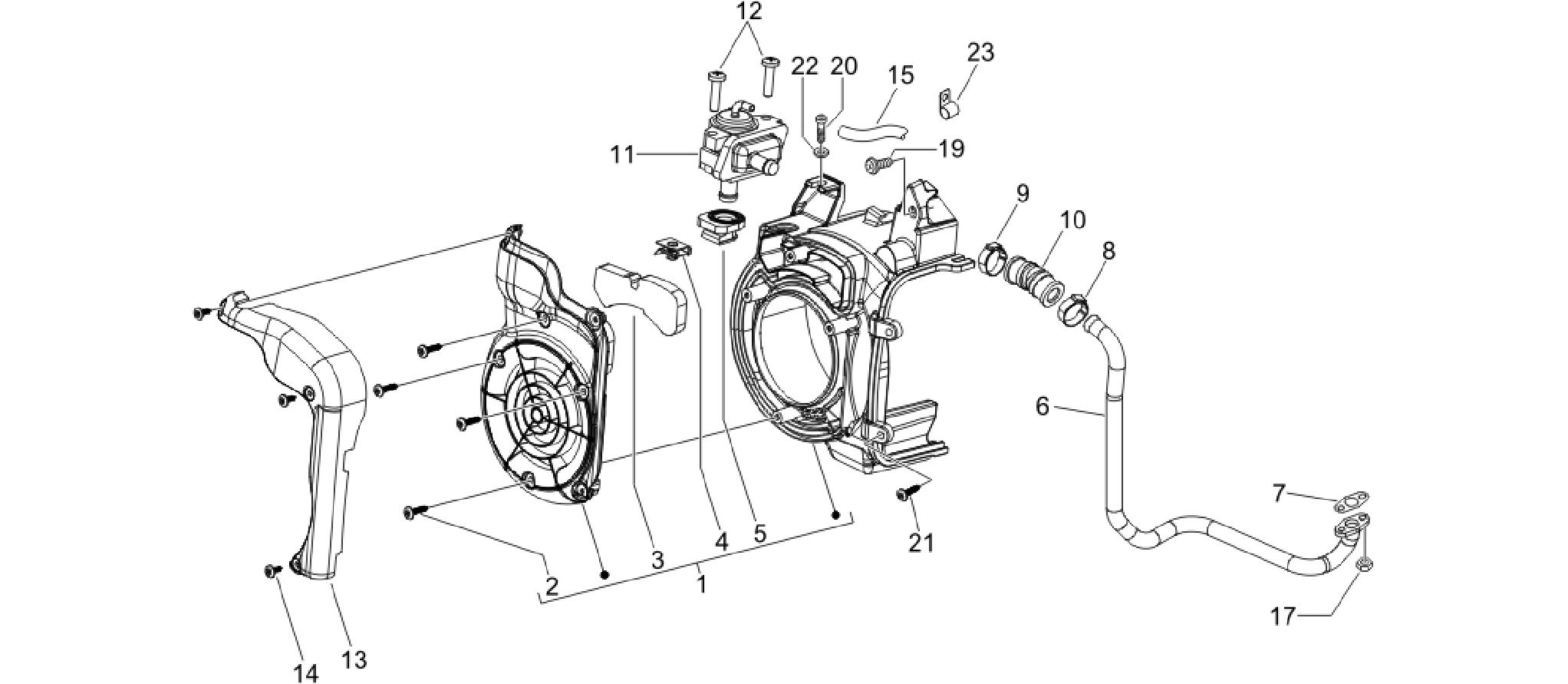 Secondary air box