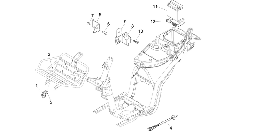 Remote control switches - Battery - Horn