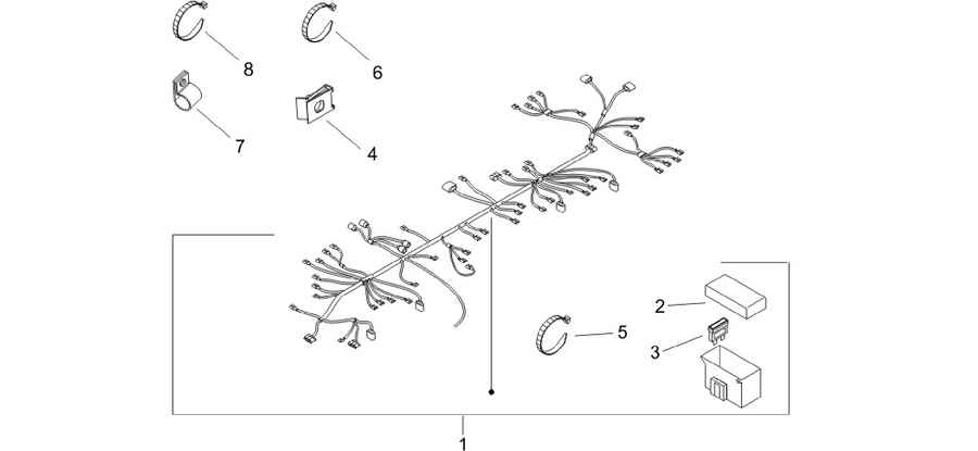 Main cable harness