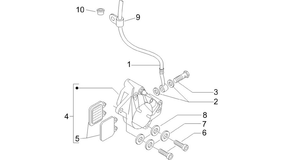 Brakes pipes - Calipers