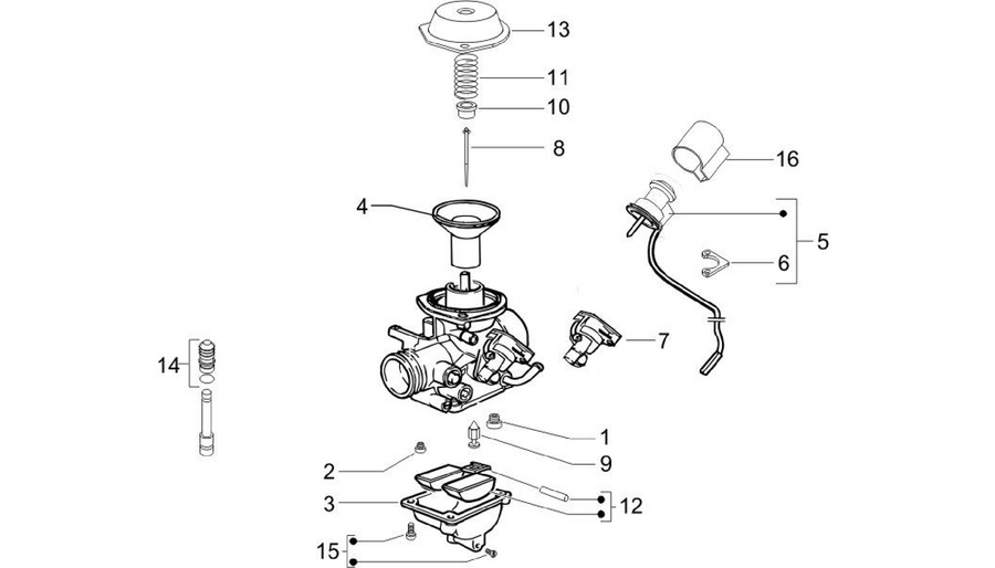 Carburetor's components