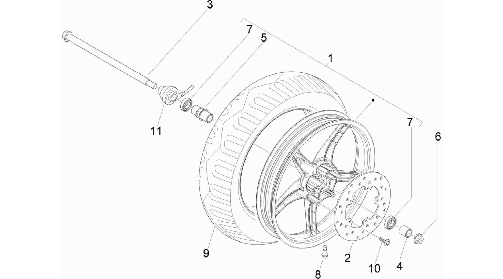 Front wheel