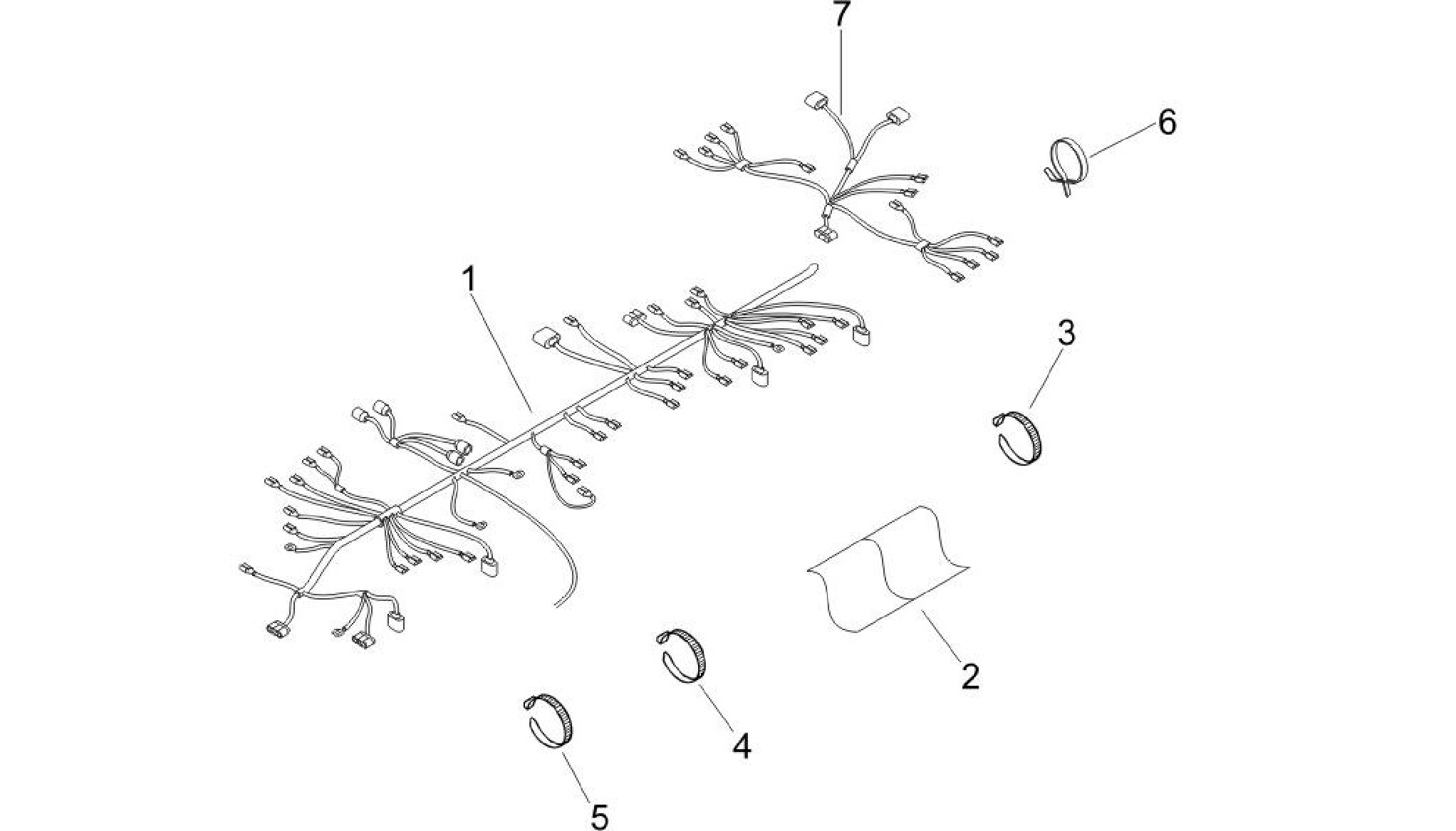 Main cable harness