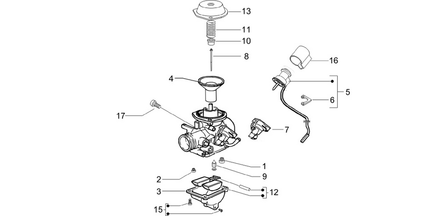 Carburetor's components