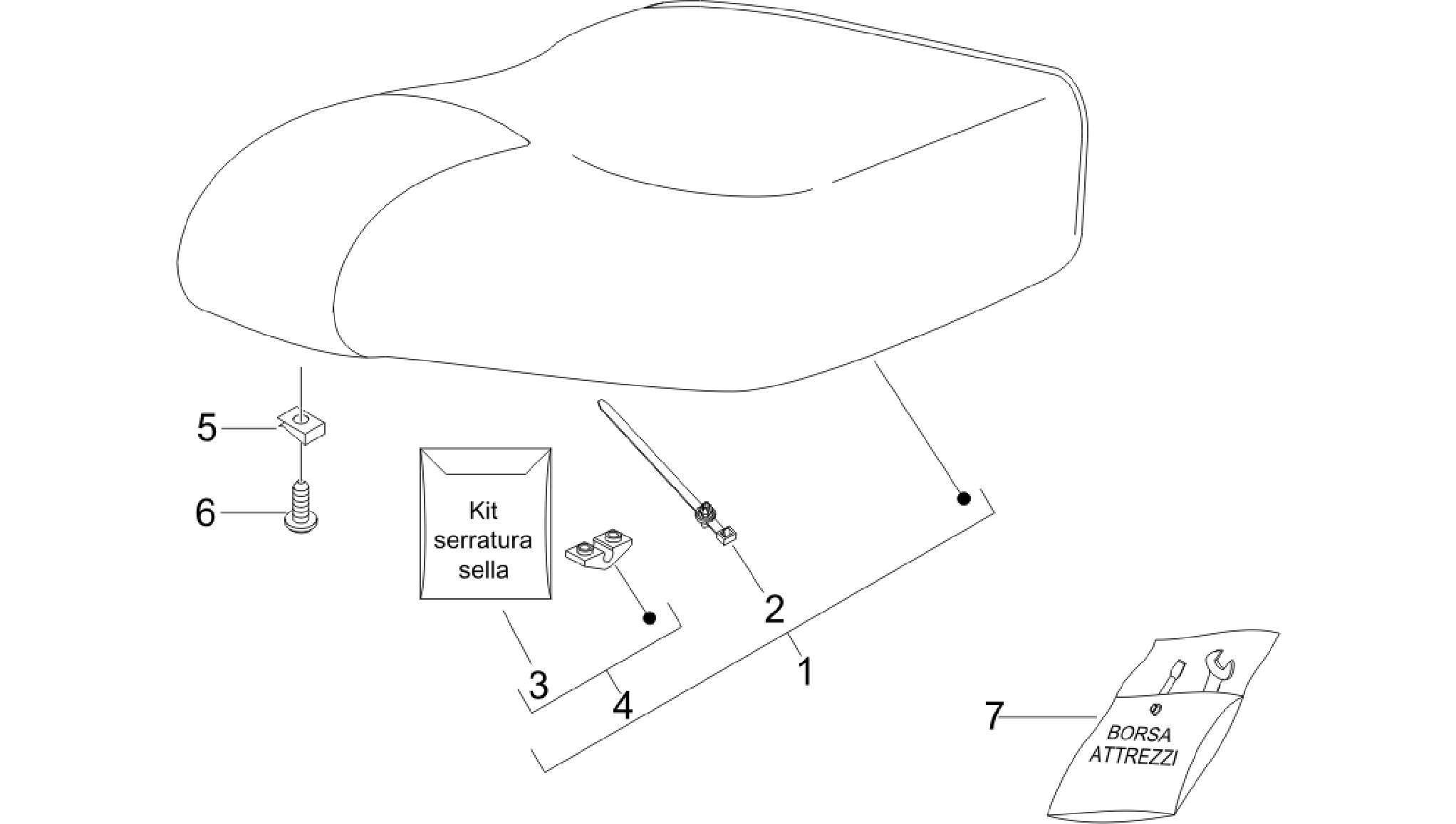 Saddle/seats