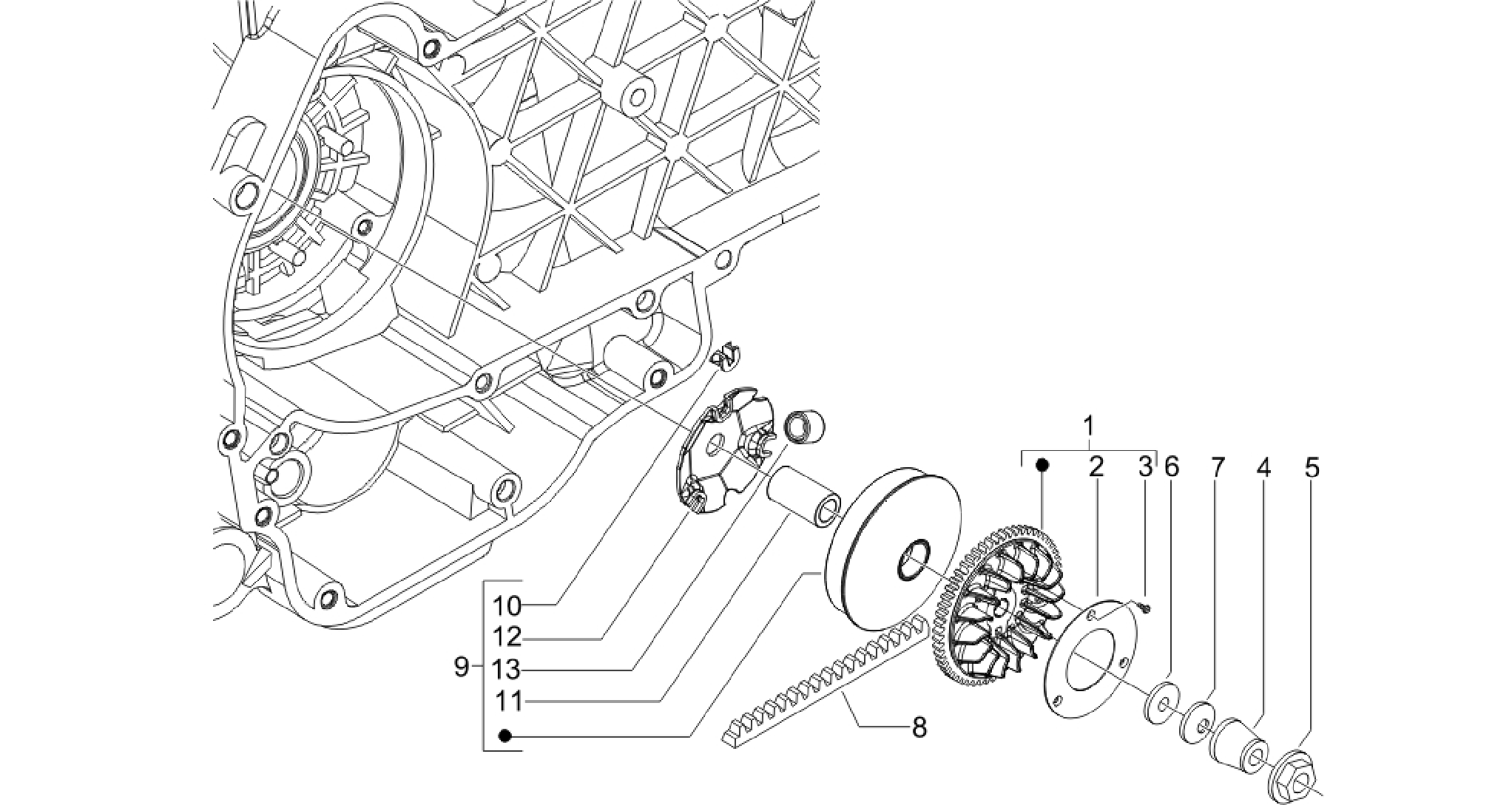 Driving pulley