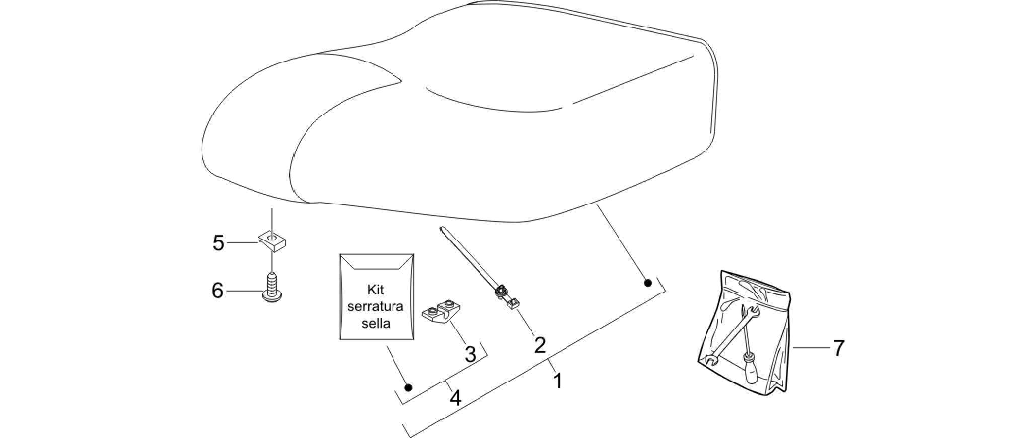 Saddle/seats