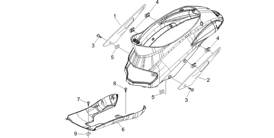 Side cover - Spoiler