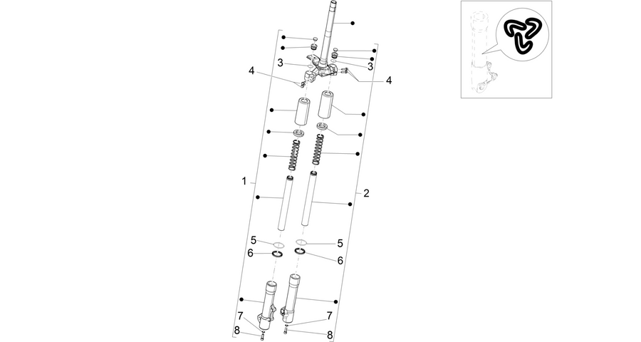 Fork's components (Wuxi Top)
