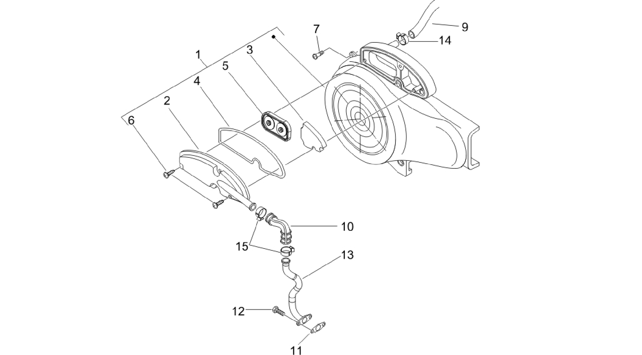 Secondary air box