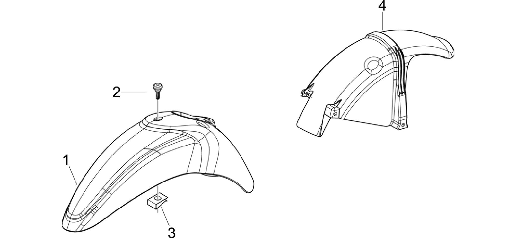 Wheel huosing - Mudguard