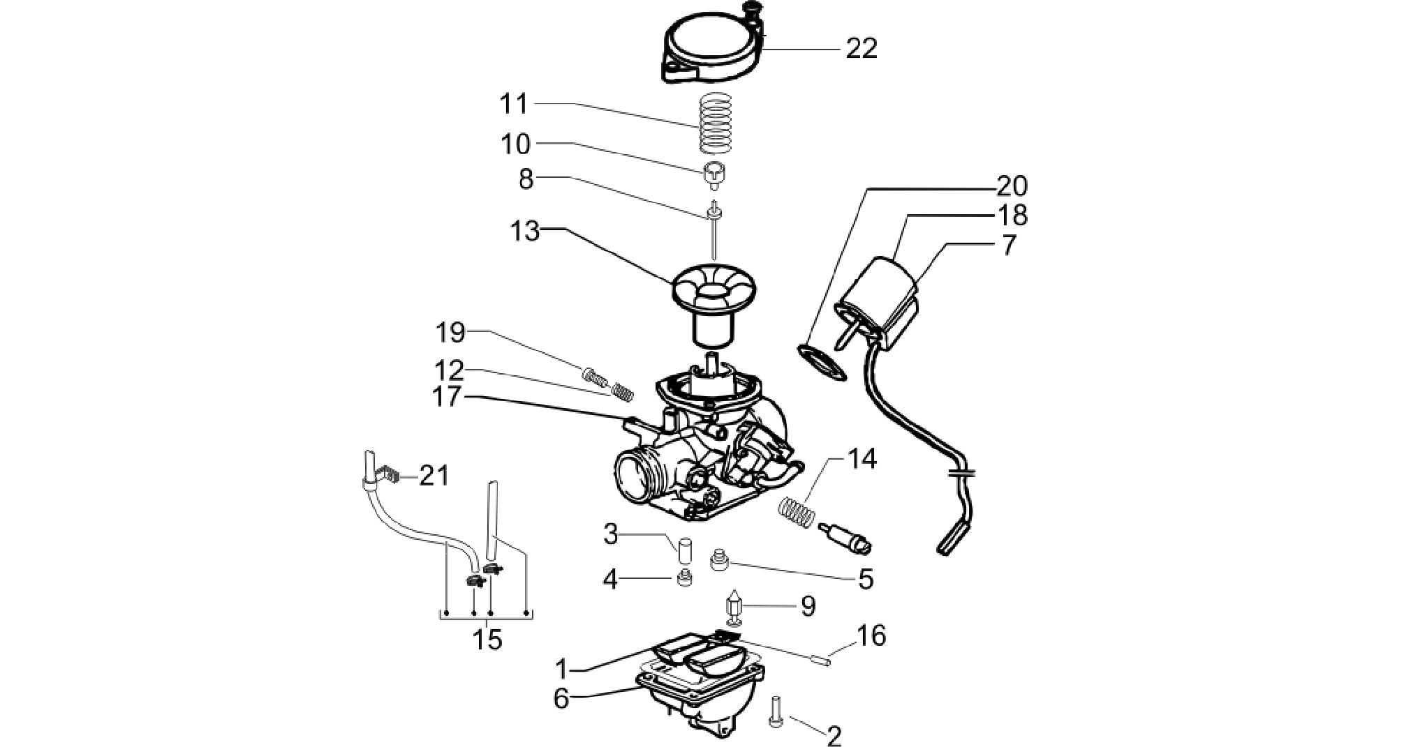 Carburetor's components