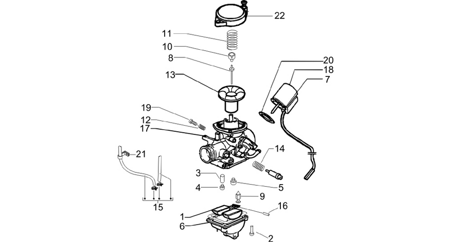 Carburetor's components