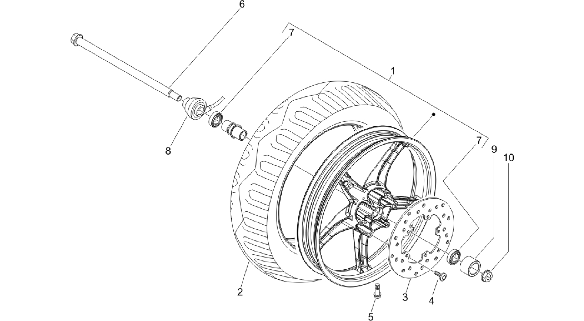 Front wheel