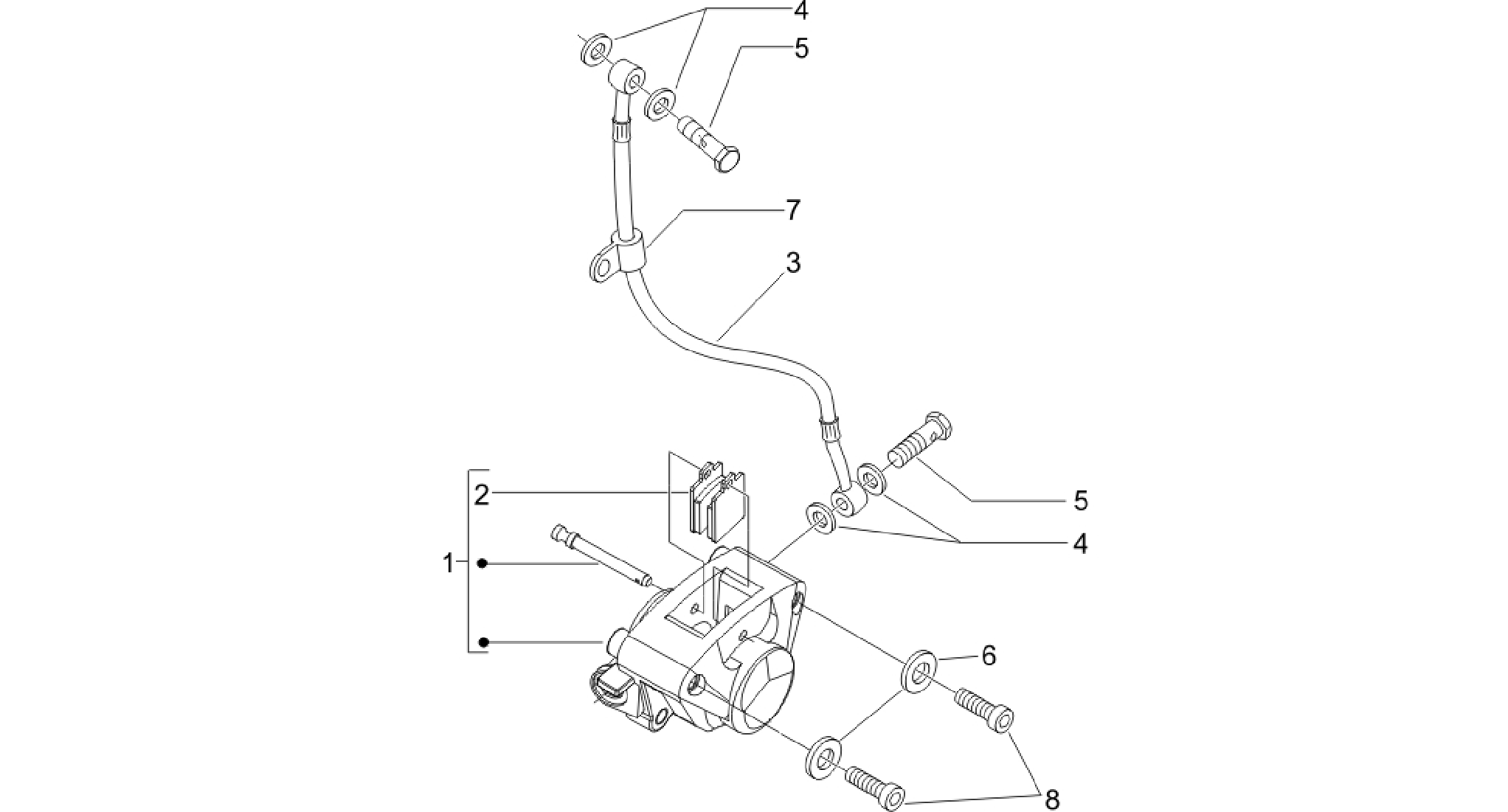 Brakes pipes - Calipers