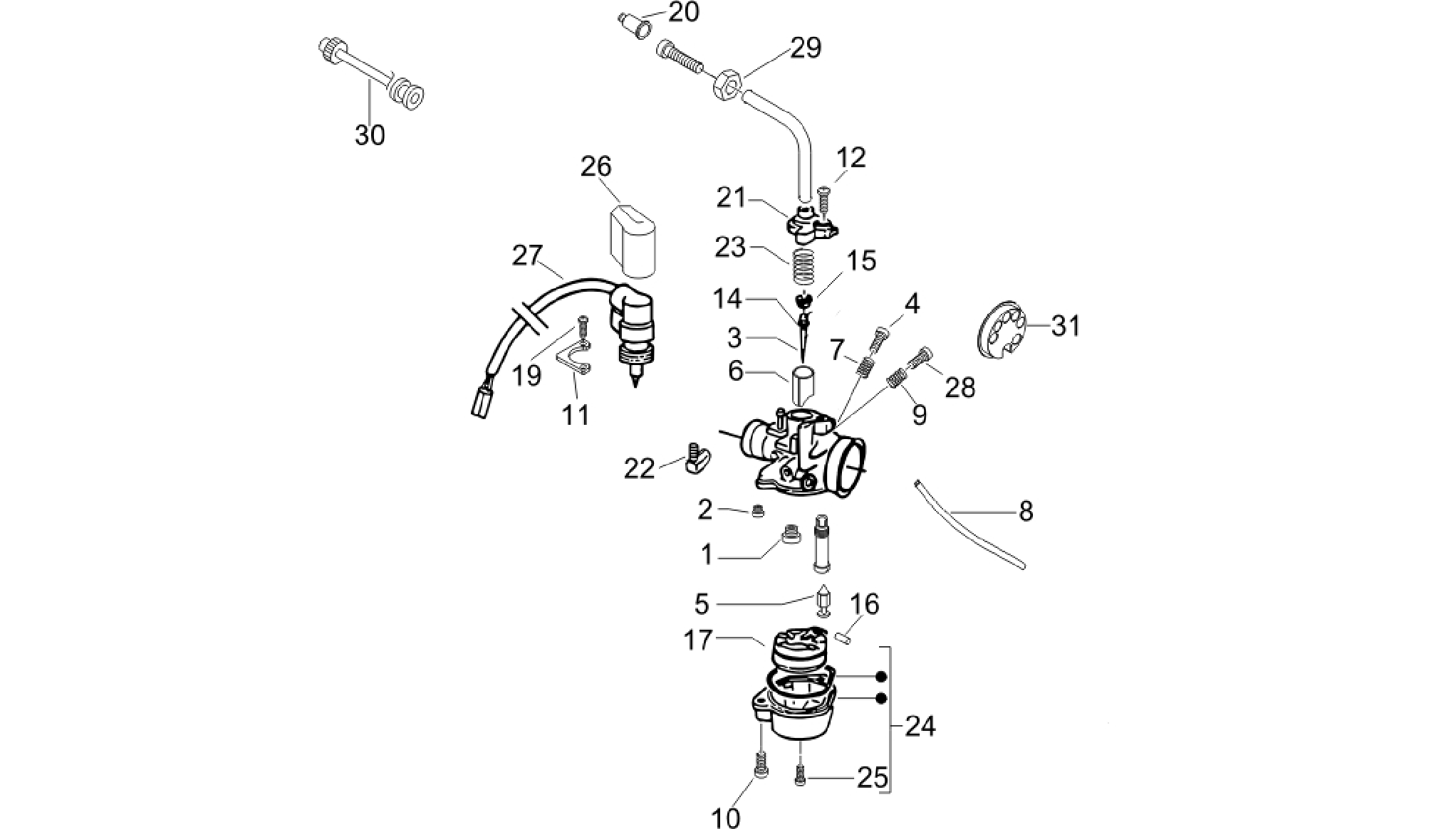 Carburetor's components