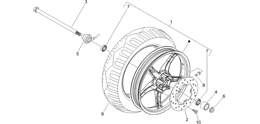 Front wheel