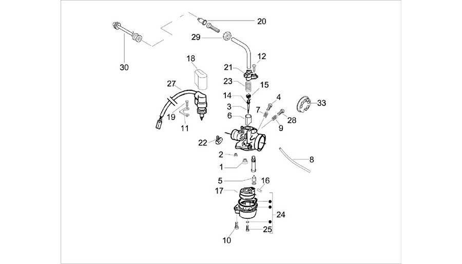 Carburetor's components